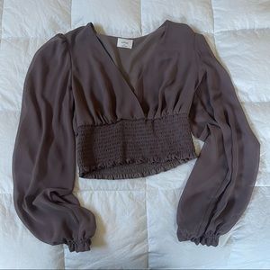 Aritzia wistful blouse XS